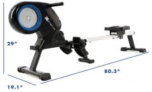 XTERRA Fitness ERG220 Rower Capacity
