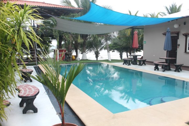 Pool area