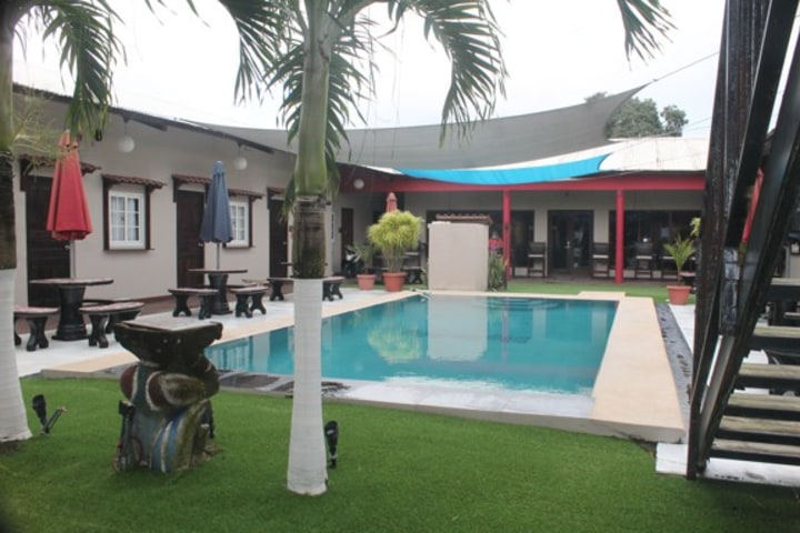 Pool area