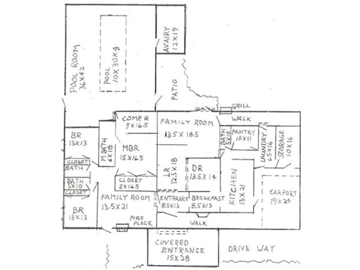 Map of property