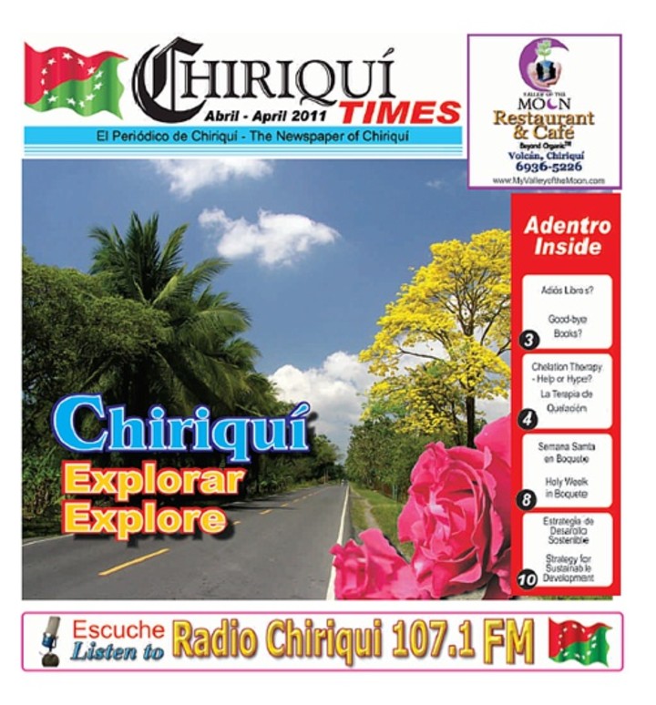 Previous edition of Chiriqui Times