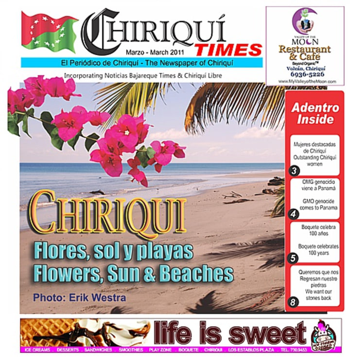 Previous edition of Chiriqui Times