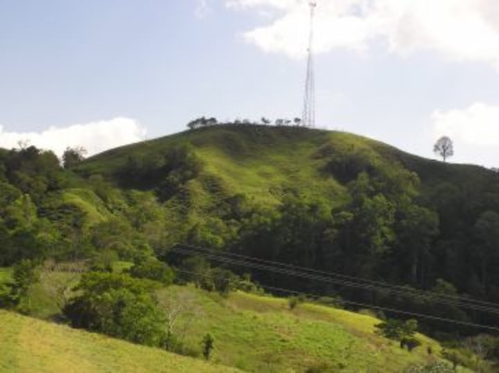 Hill near Hartmann farm