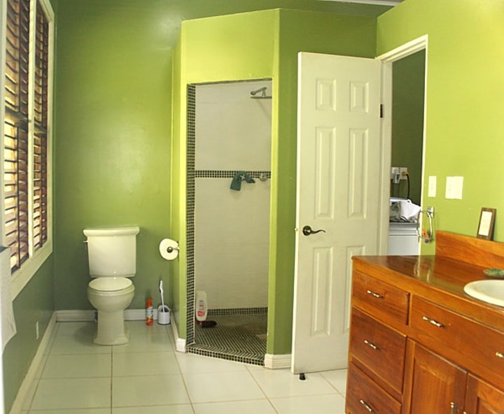 ensuite bathroom