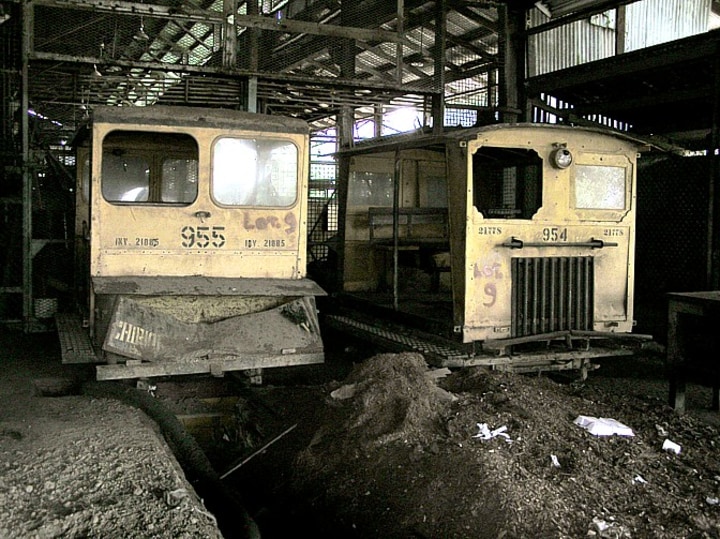 Old rail cars