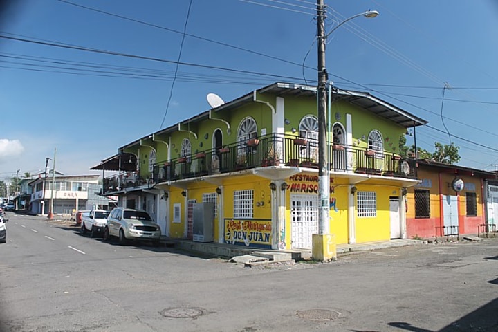 Street in Puerto Armuelles