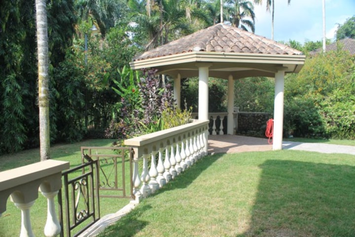 Backyard gazebo