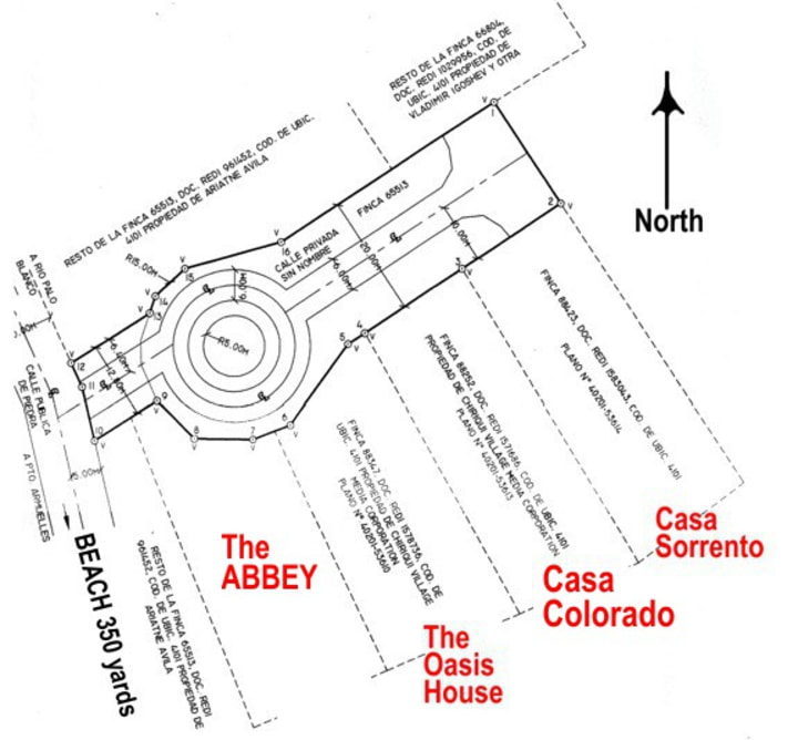 Plans for the villas