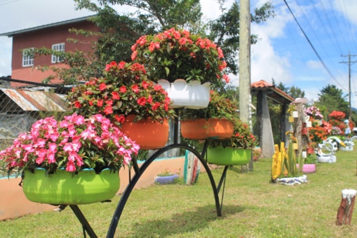 Volcan Tire Art pots