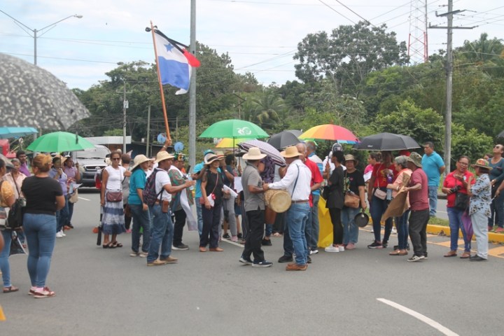 Protest in puerto