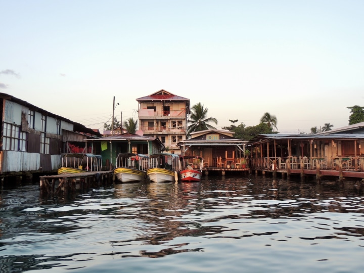 Street in Bocas del Toro