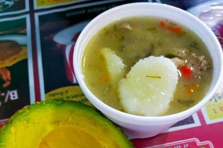 Typical Panamanian chicken stew