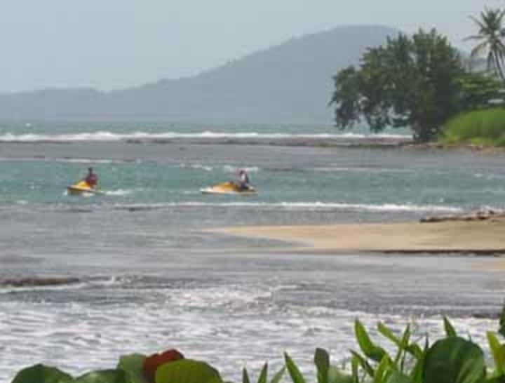 Seadoos in the ocean