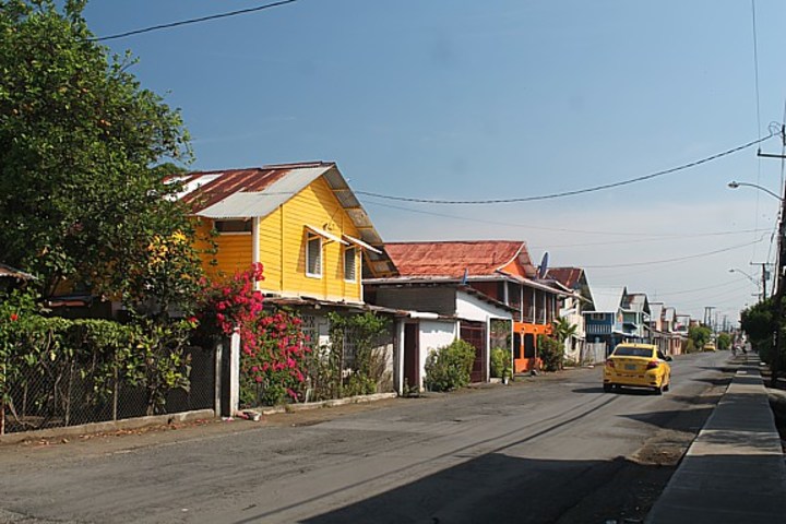 Street in Puerto Armuelles