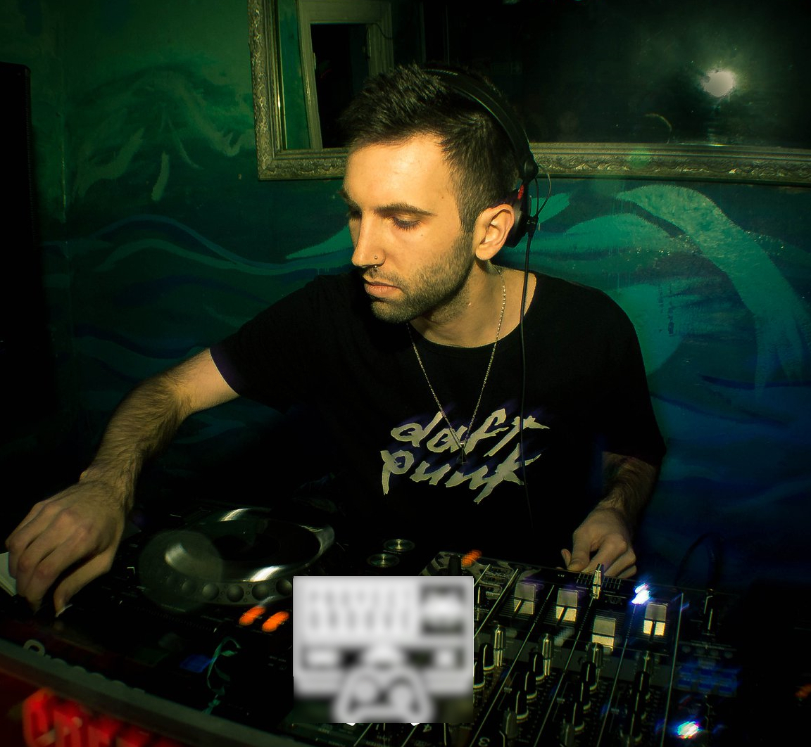 Candid DJ shot