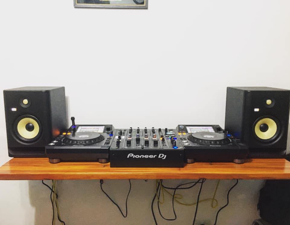 DJ setup