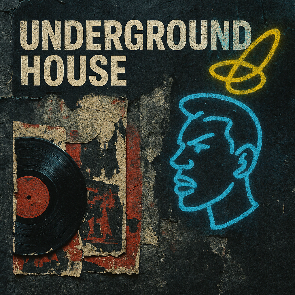 Underground house graphic