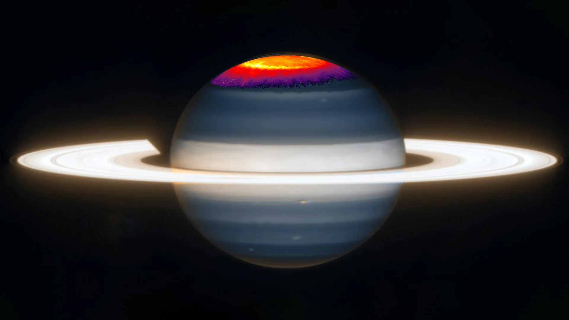 Saturn's Apparent Changing Rotation Explained by Atmospheric Aurora-Driven Winds