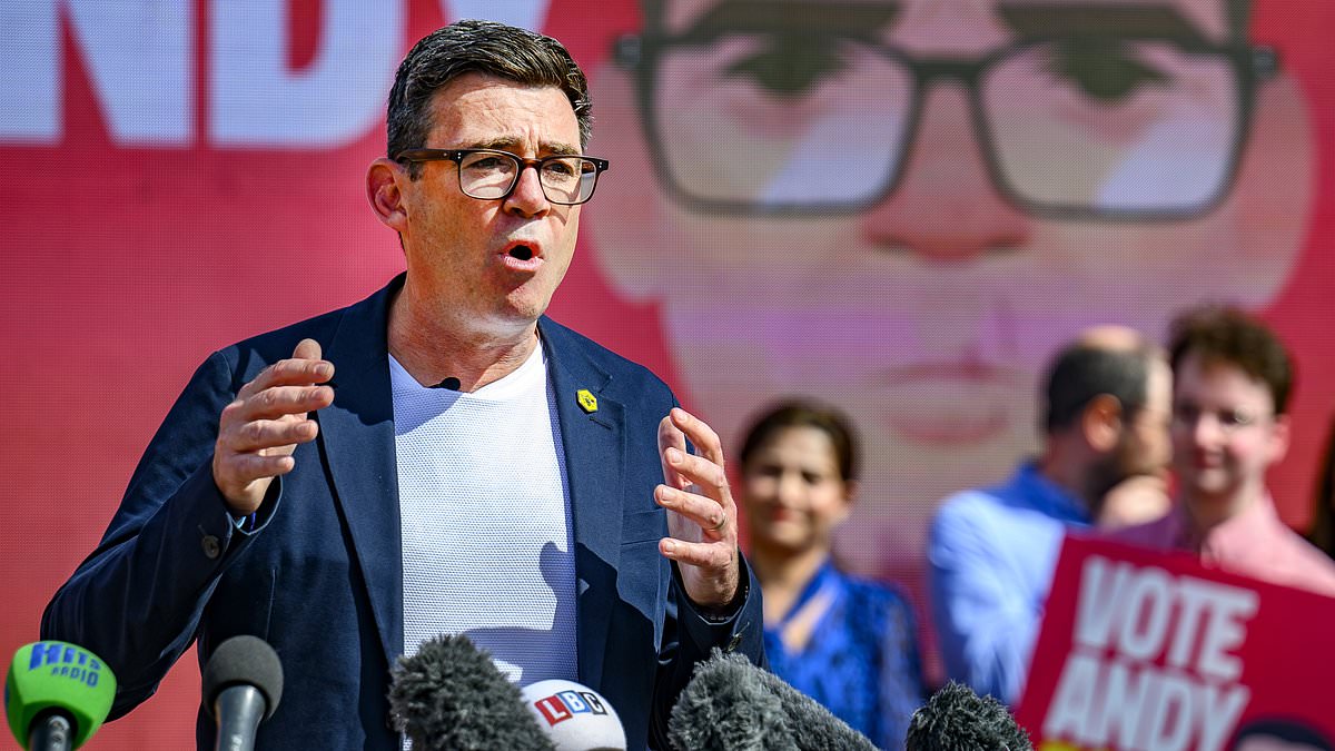 Reform UK criticises Andy Burnham over handling of grooming gang scandal amid by-election campaign