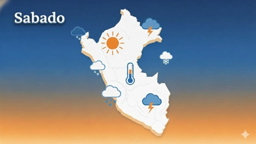 SENAMHI reporta condiciones del clima en distintas regiones del Perú este sábado 30 de mayo de 2026