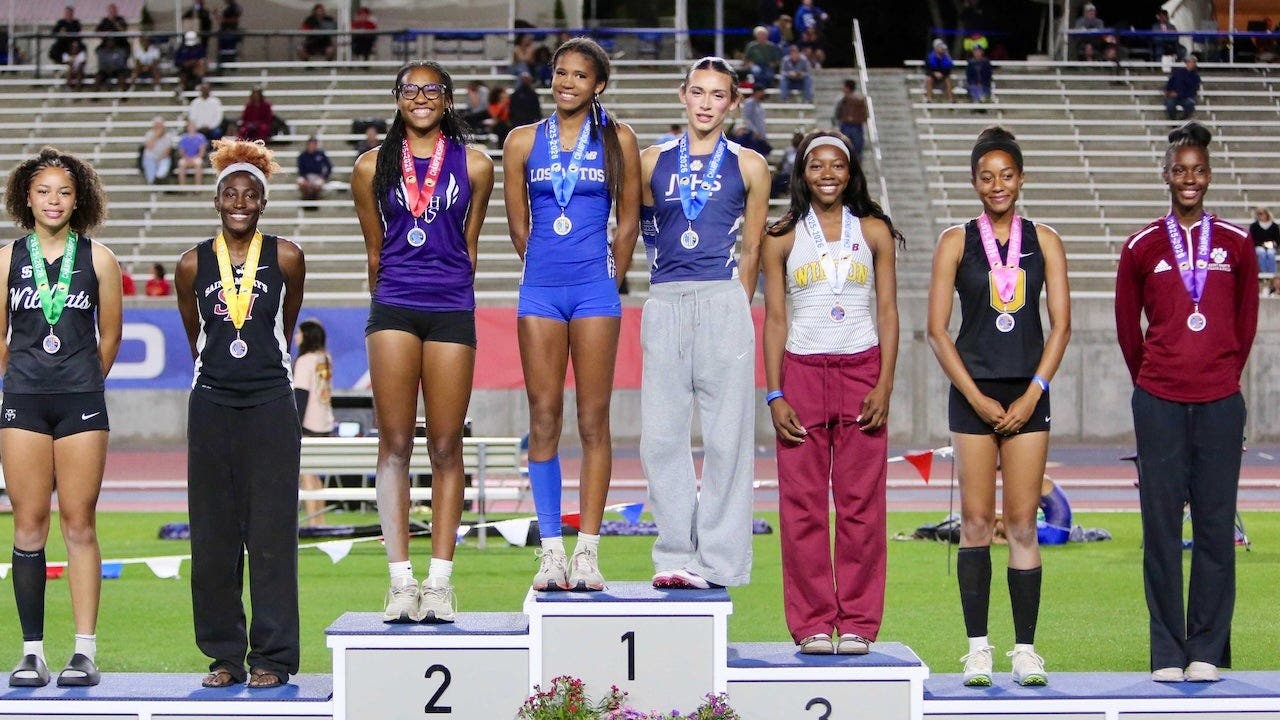 Transgender athlete AB Hernandez wins two California state track titles in final high school meet