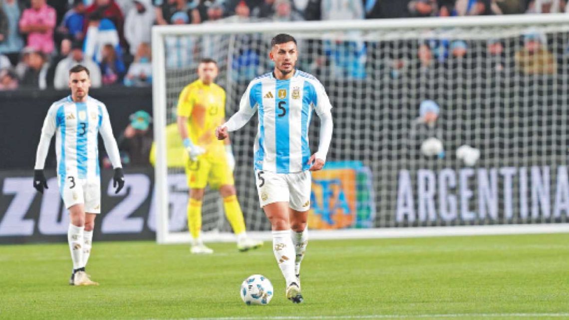 Leandro Paredes sufre una lesión y peligra su debut en el Mundial 2026