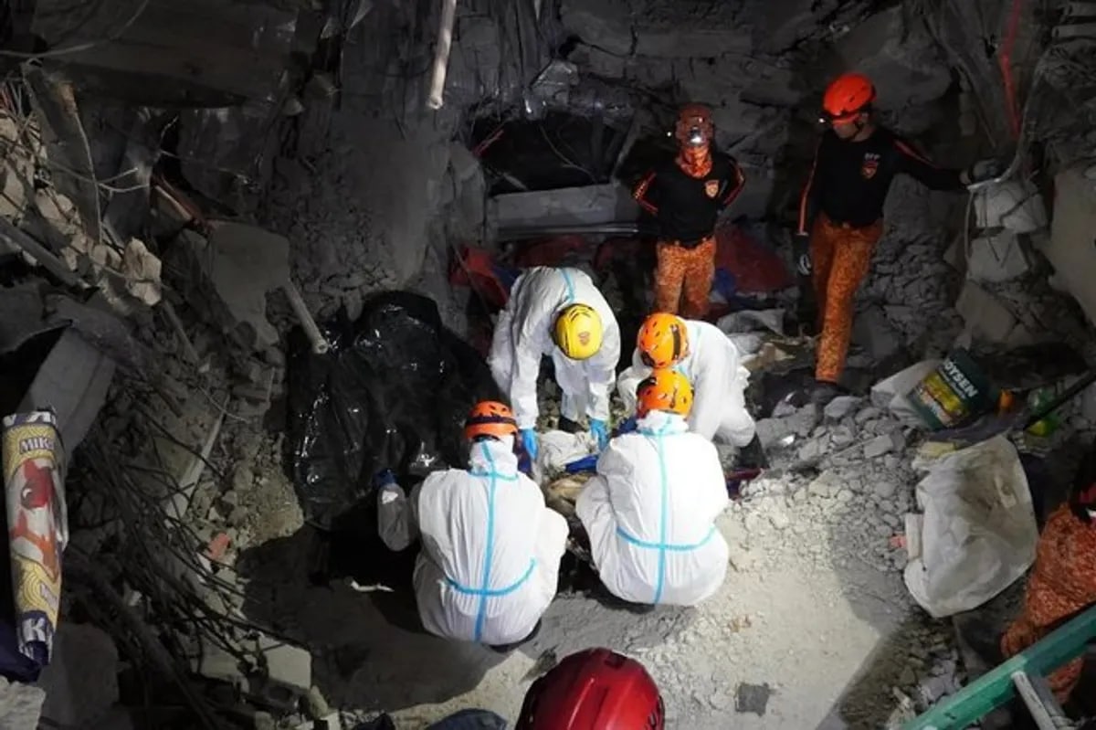 Angeles City hotel collapse death toll rises to 11 as retrieval operations continue