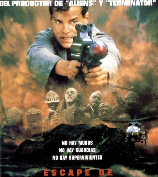 Análisis de Escape de Absolom (1994): una distopía carcelaria de culto dirigida por Martin Campbell