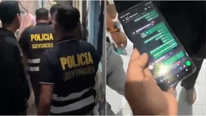 PNP interviene a tres presuntos integrantes de banda de extorsión en La Esperanza, Trujillo
