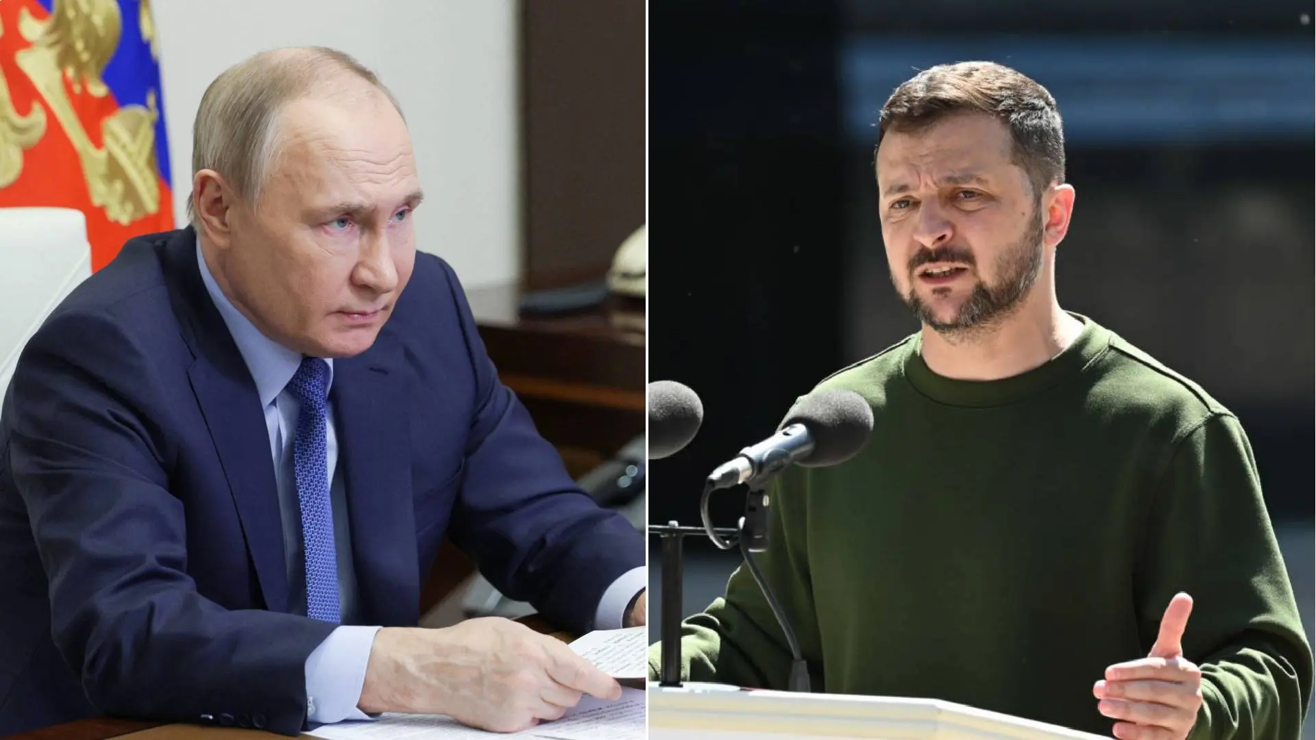 Zelenski propone a Putin una reunión directa en un país neutral para negociar el fin de la guerra en Ucrania