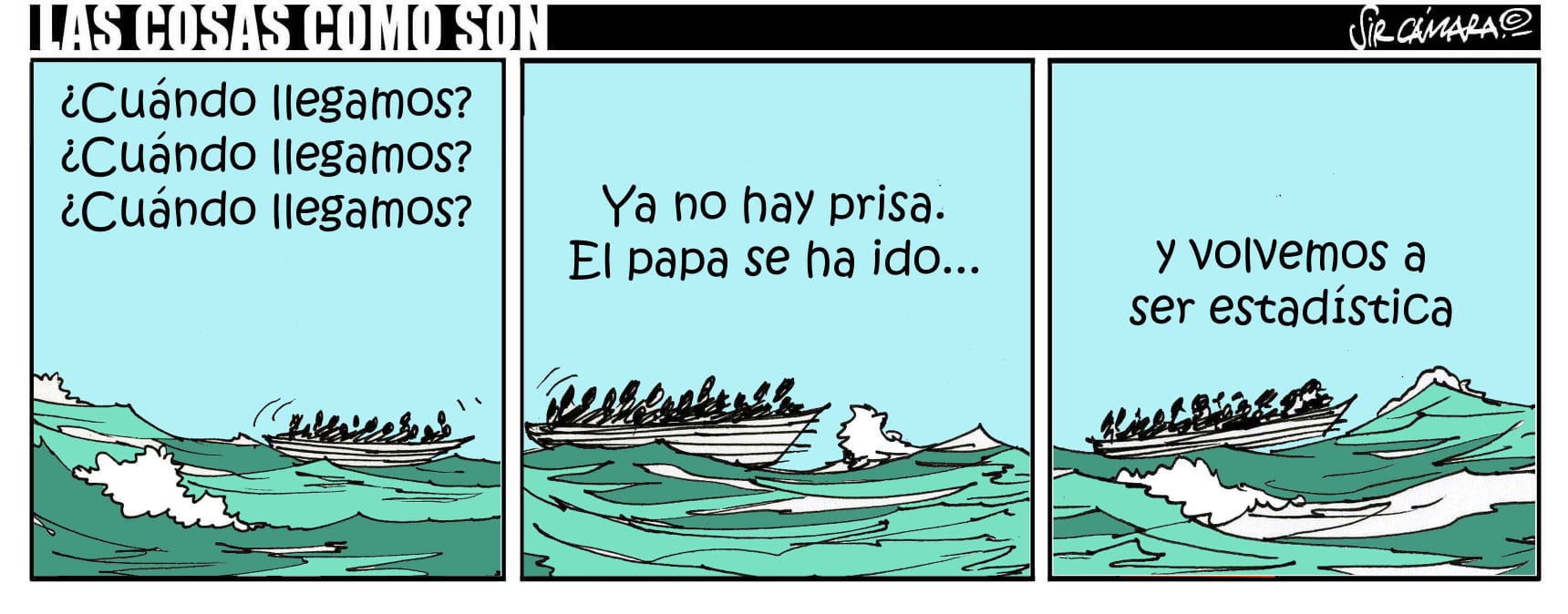 Sección de viñetas de Sir Cámara en La Pajarera Magazine (14/06/2026)