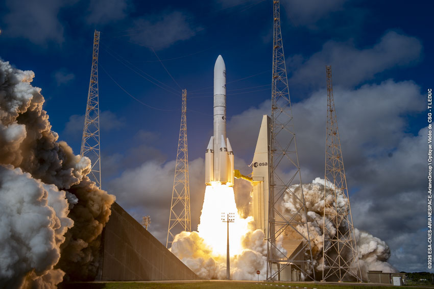 Ariane 6 Debuts More Powerful P160C Boosters on Amazon Leo Satellite Mission