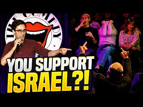 El cómico DESTROYS Zionists In Front Row With Freestyle Rap