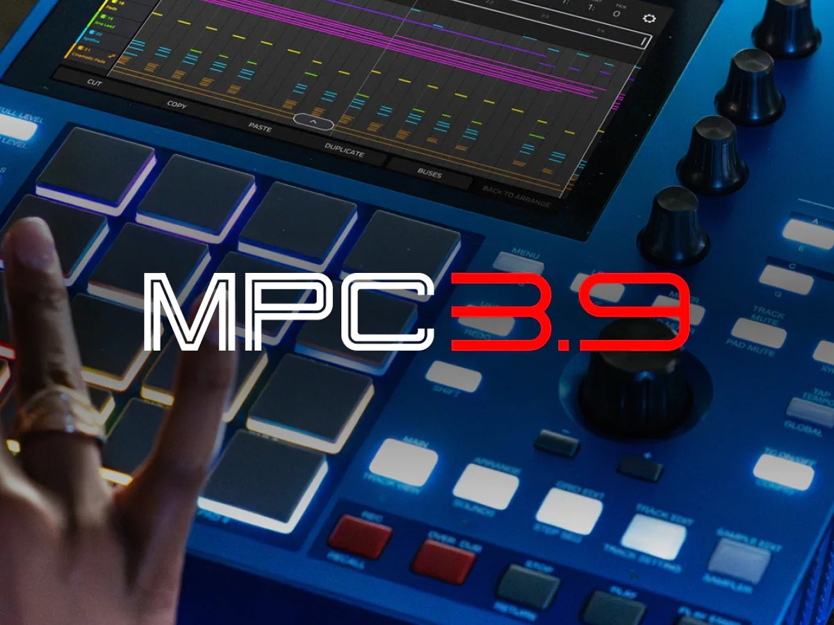 Akai lanza MPC 3.9 con mejoras en edición, nuevos osciladores y funciones avanzadas de producción