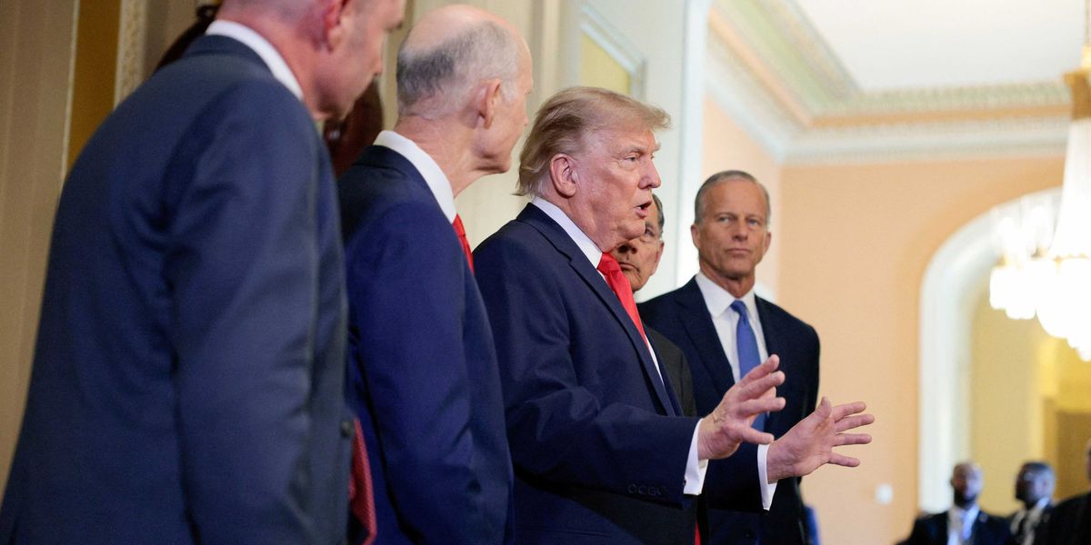 Journalist Questions Trump's Reported Height After Comparing Him With John Thune