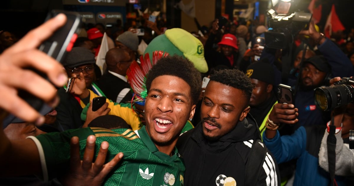 Bafana Bafana receive hero’s welcome at OR Tambo after historic 2026 World Cup run