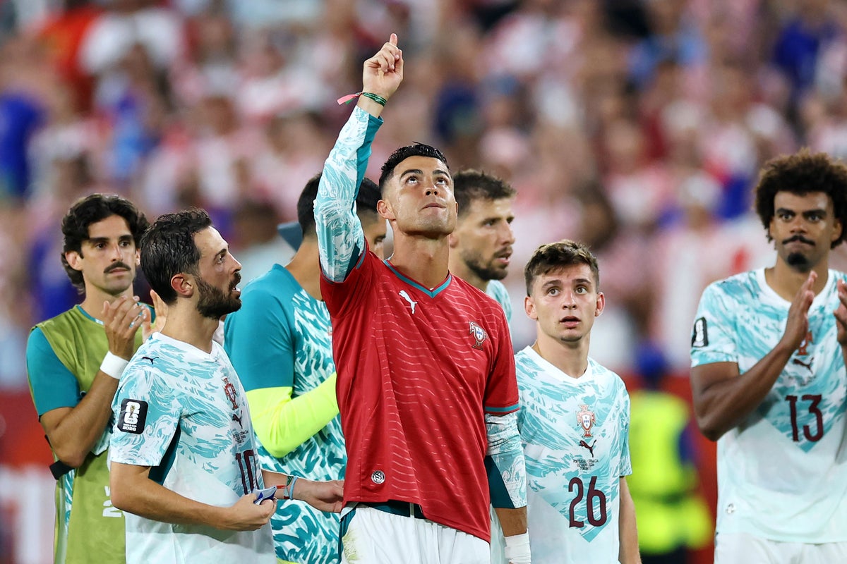 Late drama sees Portugal overcome Croatia as Ronaldo is substituted and Ramos scores decisive winner