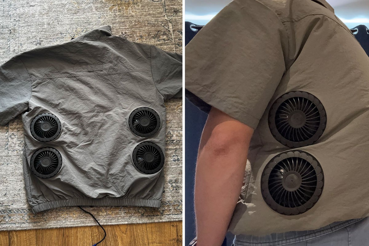 Fernida fan jacket review: wearable cooling tech tested during a UK heatwave