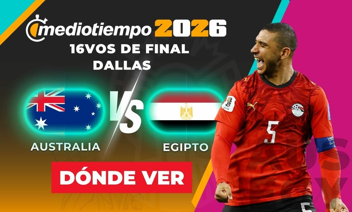 Australia vs Egipto: horario, sede y transmisión del partido de 16vos del Mundial 2026