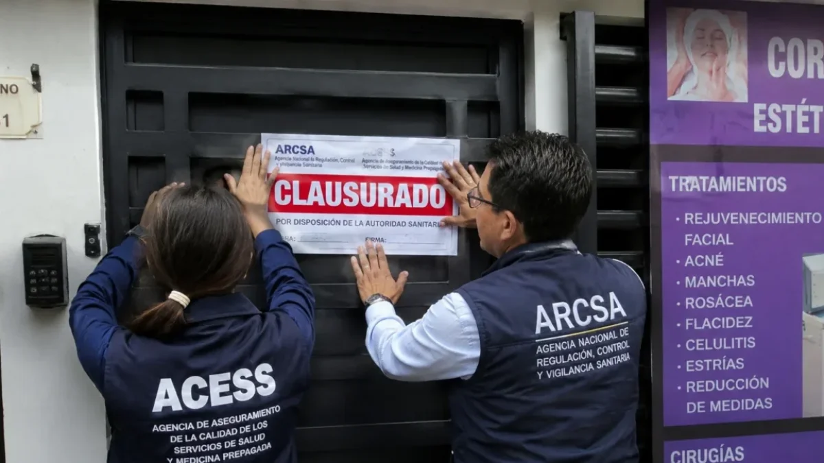 Arcsa clausura cinco establecimientos por irregularidades sanitarias en Guayaquil