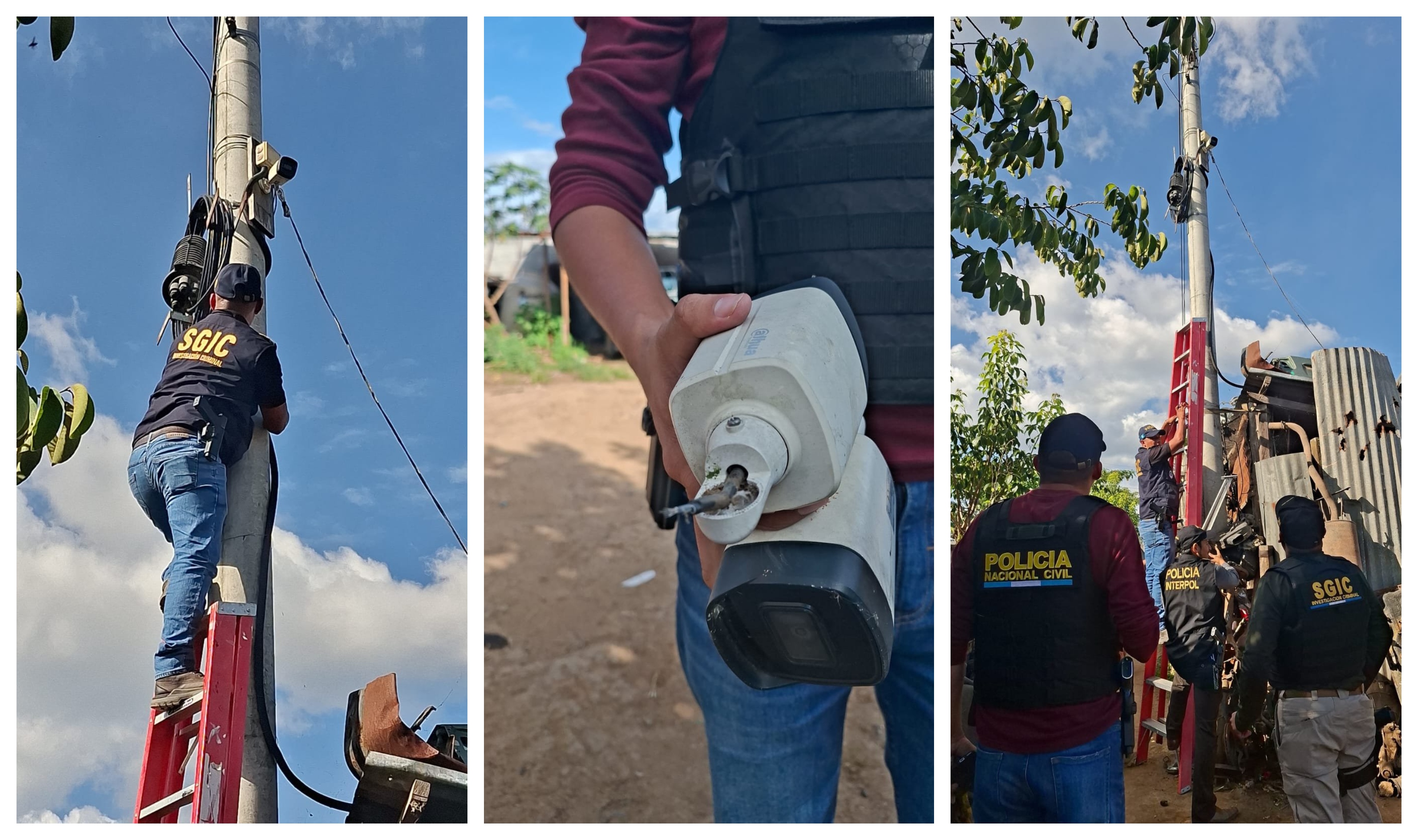 Autoridades desmantelan sistema de vigilancia de pandilleros en Chimaltenango