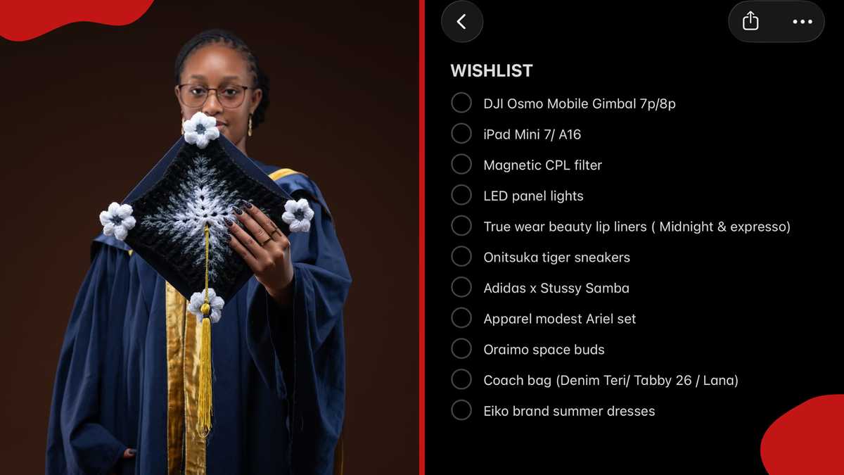 KCA Graduate Shares Career-Driven Wishlist Including iPad Mini 7