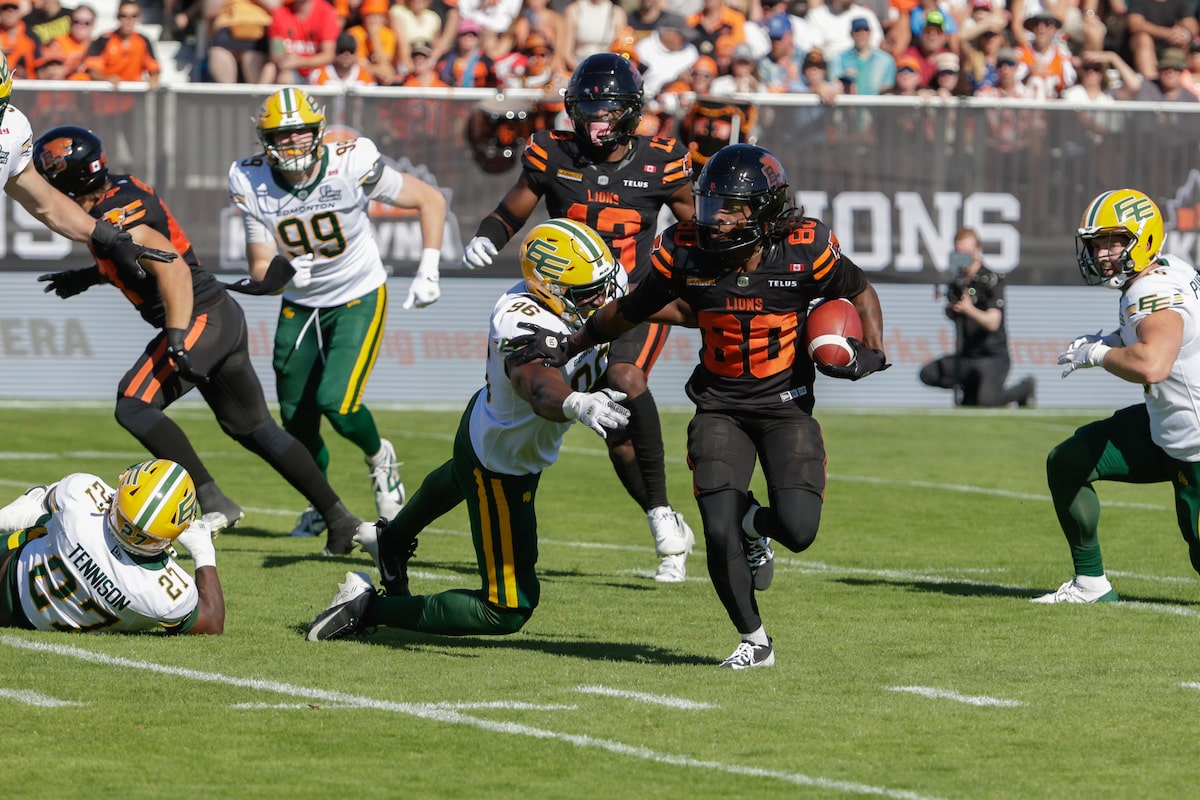 B.C. Lions secure first win of the season with 36-24 victory over Edmonton Elks