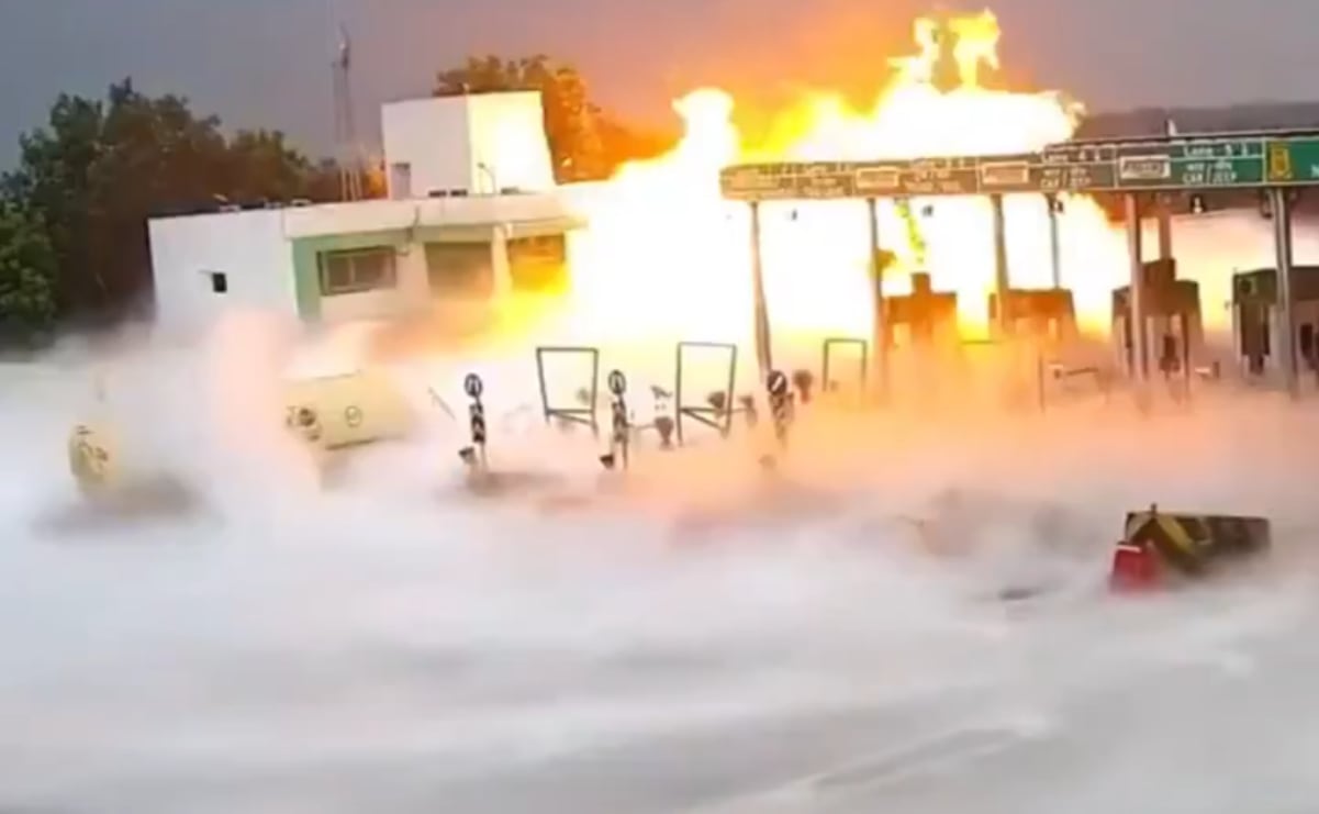 Tragedia en India: Explosion de camión cisterna en caseta de peaje causa 5 muertes y daños