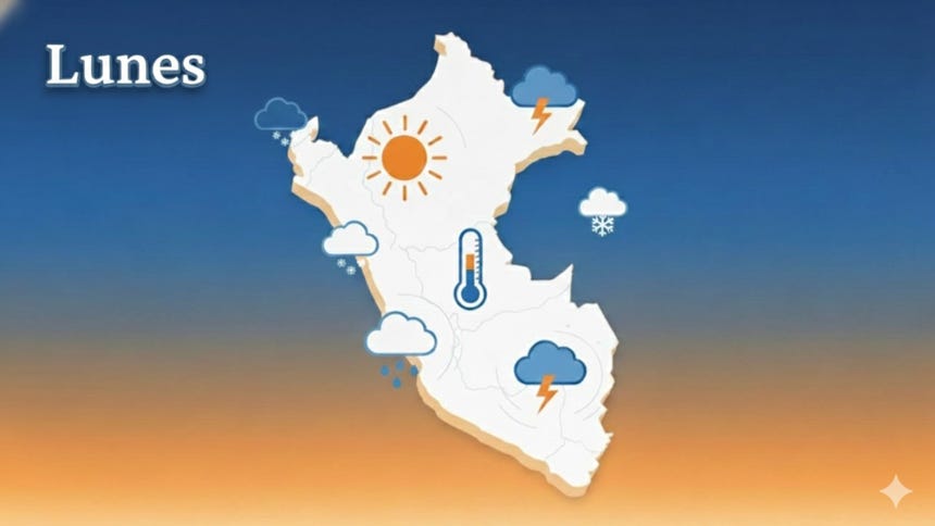 Pronóstico del clima y actualizaciones en Perú