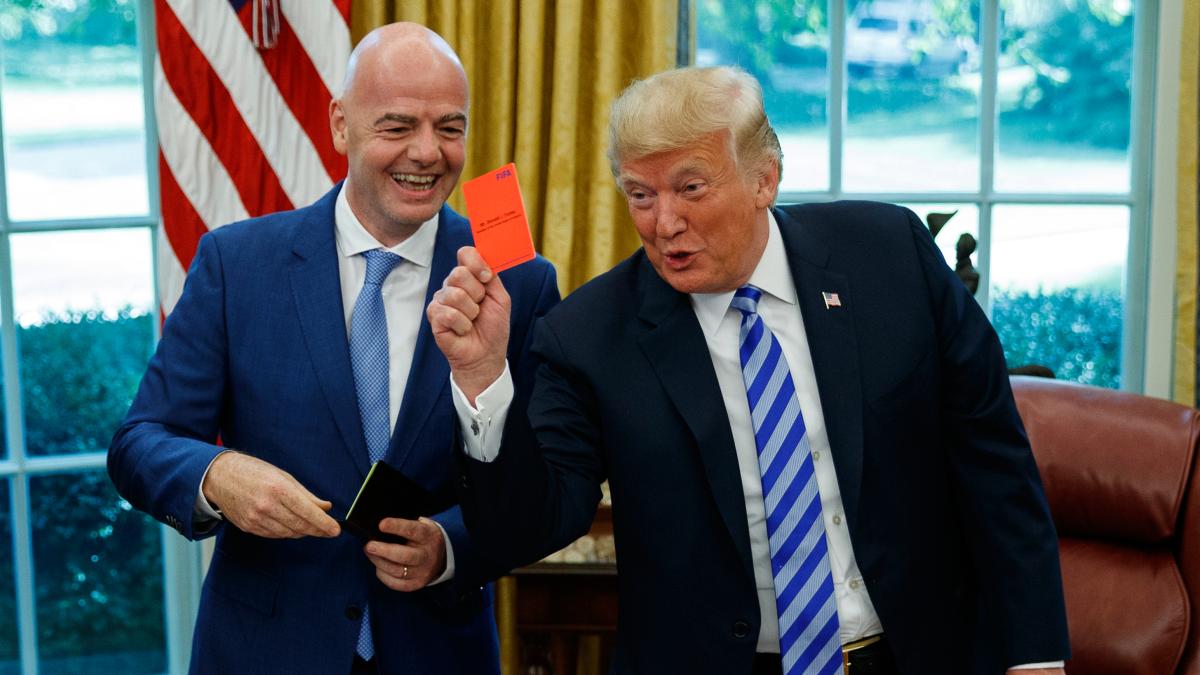 Trump y el escándalo del tarjeta roja en el Mundial 2026