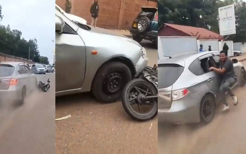 Subaru Driver Fled After Alleged Hit-and-Run in Nairobi