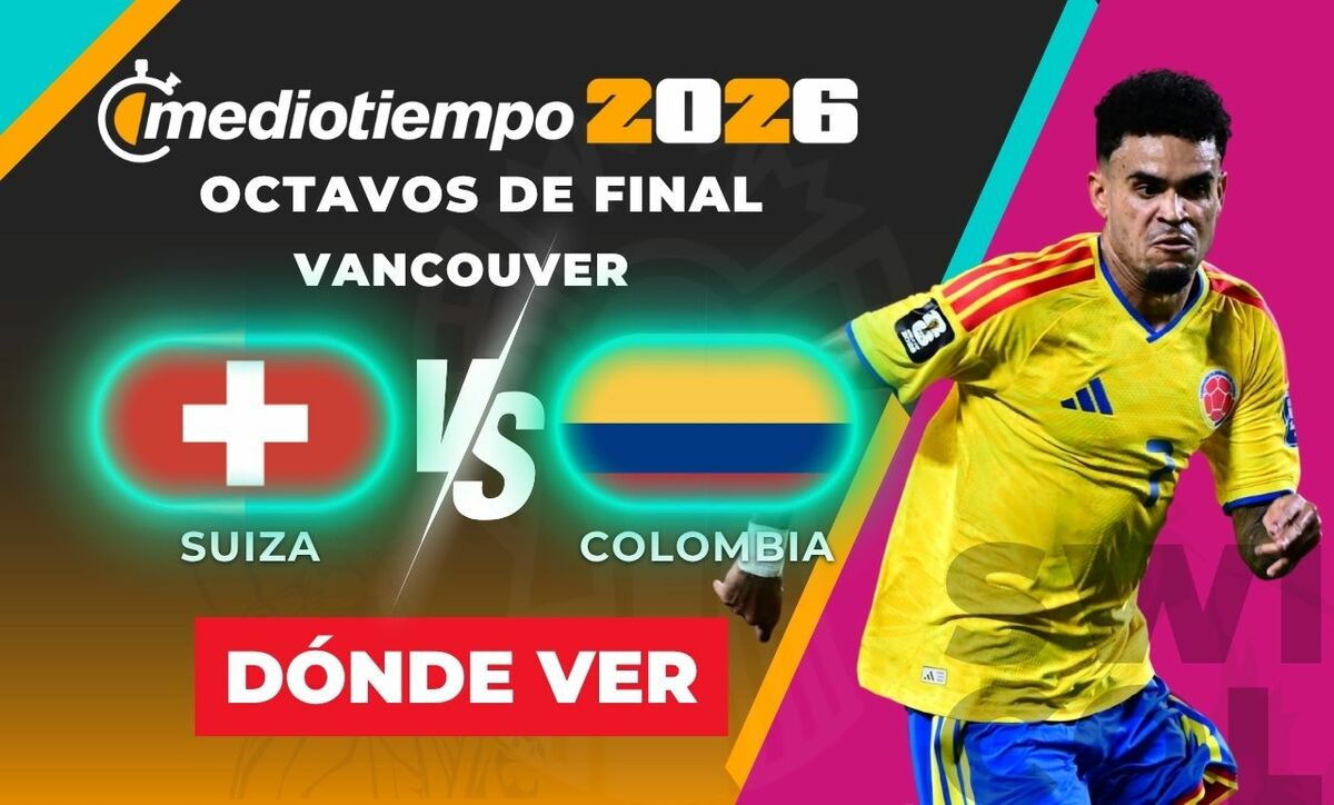 Suiza y Colombia se enfrentan en octavos de final de la Copa Mundial 2026