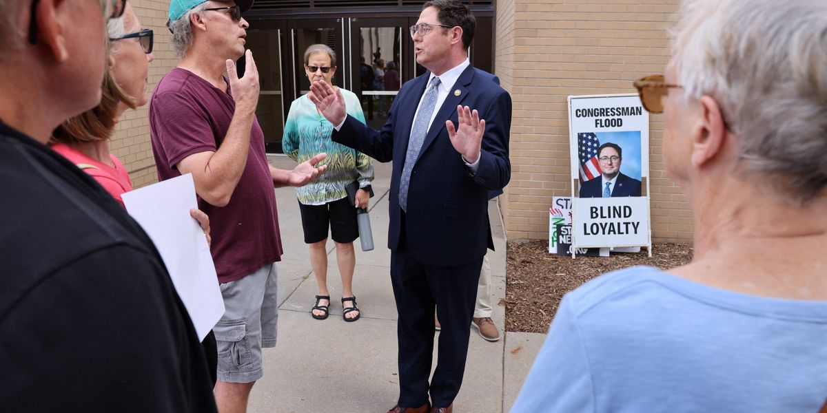 GOP Lawmaker Booed at Town Hall for Supporting Trump's Big Beautiful Bill