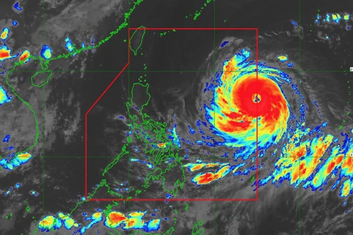 Super Typhoon Inday Raises Wind Signal No. 1 in 7 Provinces as It Enters PAR